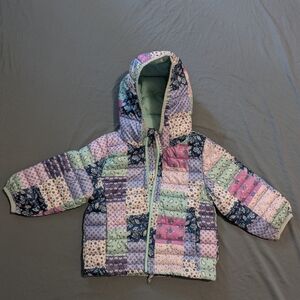 Jumping Beans Multicolor Patchwork Kids Jacket